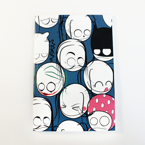 Kook Headcage Lined A6 Notebook