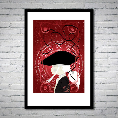 Sancio Black Advent Poster